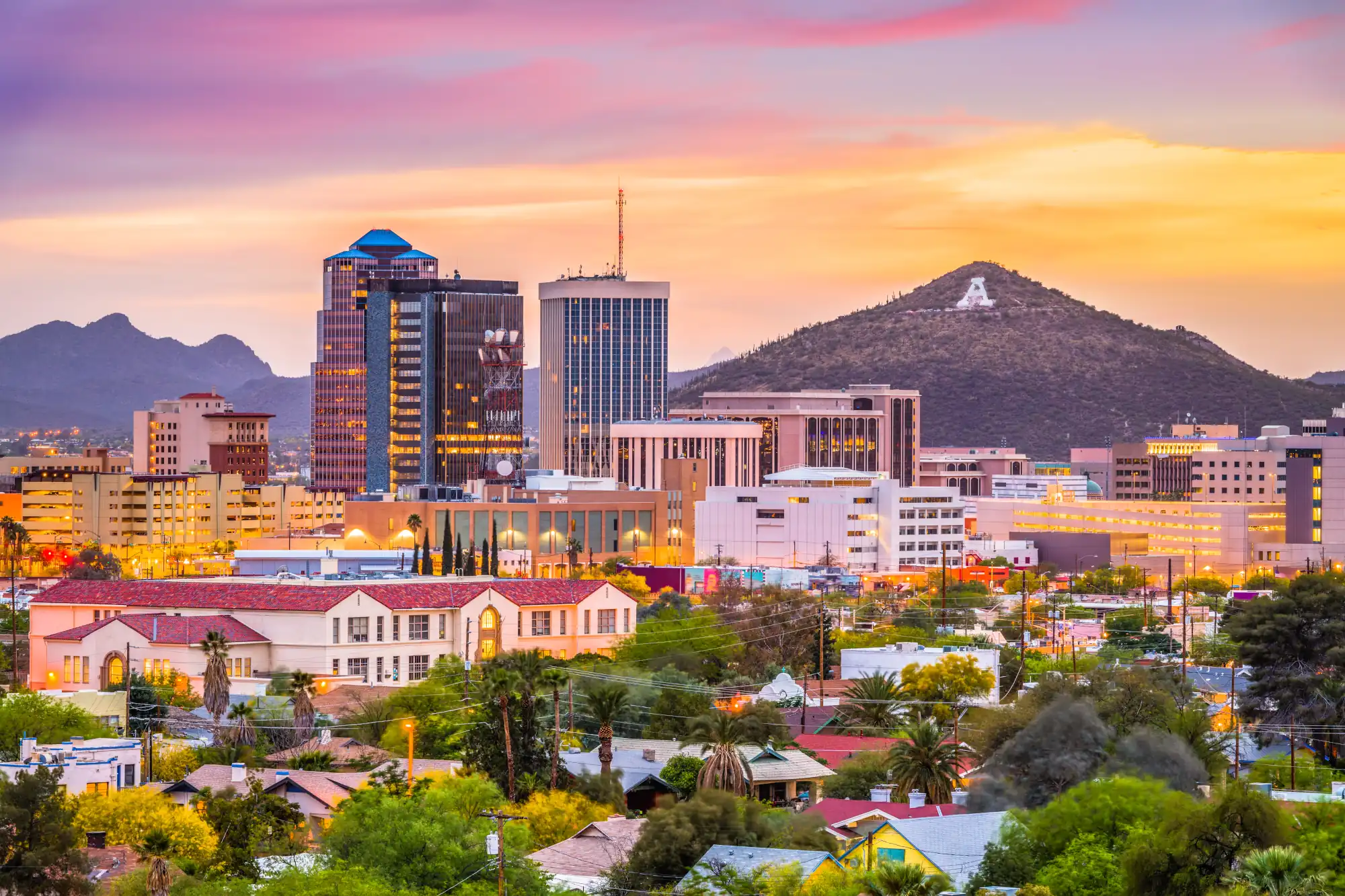 Tucson, Arizona Skyline